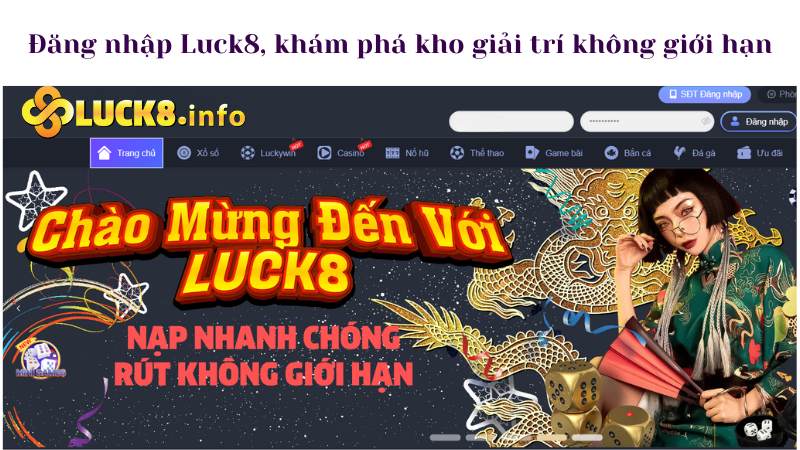 Giới thiệu sơ lược về sân chơi Luck8