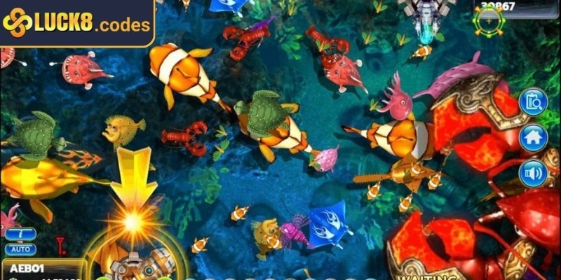 Bombing Fishing Luck8 – Trải Nghiệm Bắn Cá Bùng Nổ Nhất 2 Nhiều chế độ súng người dùng lưu ý