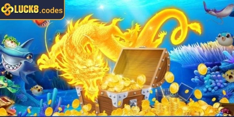 Dragon Fortune Luck8 – Thế Giới Bắn Cá Rồng Huyền Bí 3 Nhiều loại vũ khi có phạm vi ảnh hưởng rộng