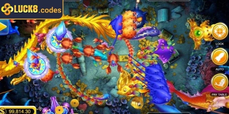 Dragon Fortune Luck8 – Thế Giới Bắn Cá Rồng Huyền Bí 1 Game Dragon Fortune Luck8 với chủ đề rồng huyền thoại