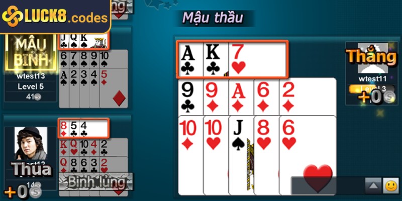 Mậu Binh Luck8 - Cách Chơi Chi Tiết Cho Người Chơi Mới 2 Một số bộ bài chi tiết cho hội viên nắm rõ