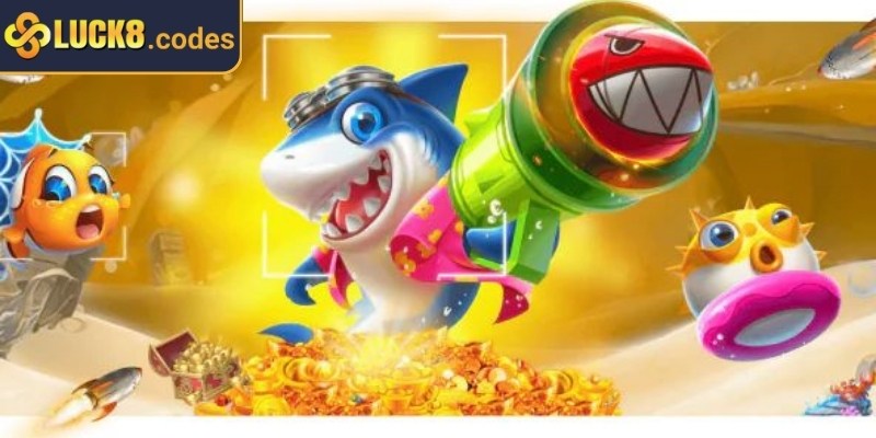 Mega Fishing Luck8 – Thế Giới Bắn Cá Quy Mô Lớn Nhất 2 Rất nhiều biểu tượng người dùng cần chú ý