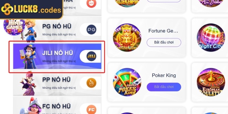 Giới thiệu sơ qua về nổ hũ Jili Luck8