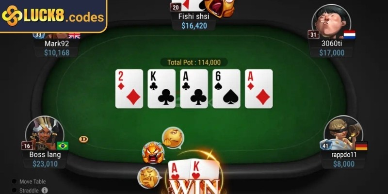 Poker Luck8 - Hướng Dẫn Cách Chơi Chi Tiết Cho Người Mới 2 Nắm rõ các bộ bài phổ biến trong game bài poker