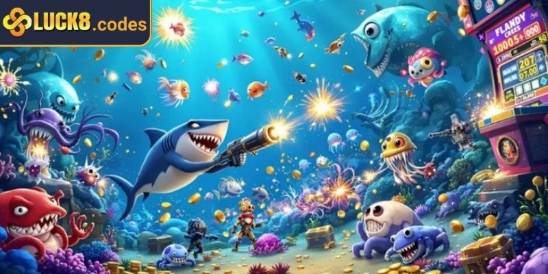 Sử dụng súng bắn lan kiểm soát diện rộng để săn được nhiều cá