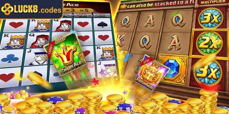 Giao diện trò chơi bài đổi thưởng với thiết kế hiện đại